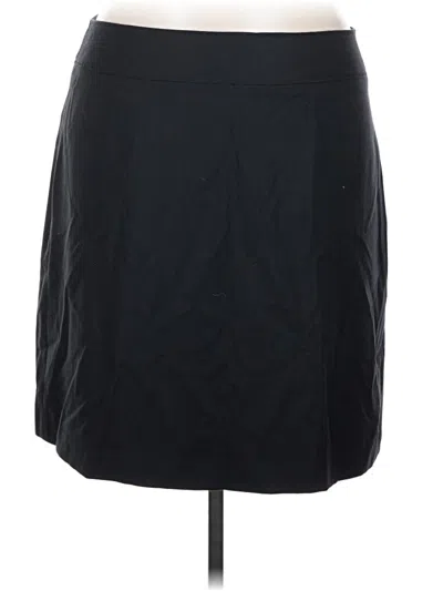 Pre-owned Talbots Casual Skirt In Black