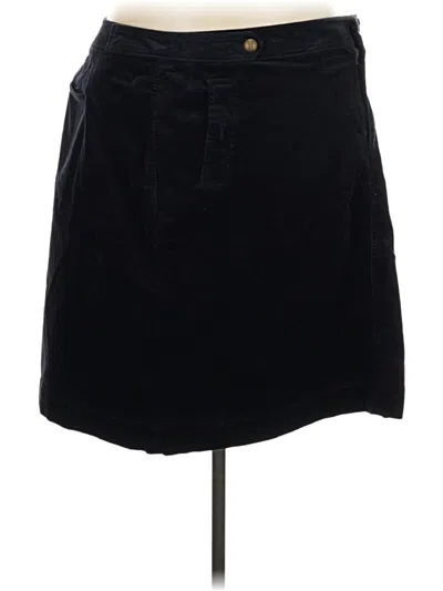 Pre-owned Talbots Casual Skirt In Black