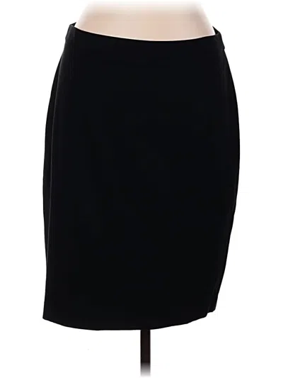 Pre-owned Talbots Casual Skirt In Black