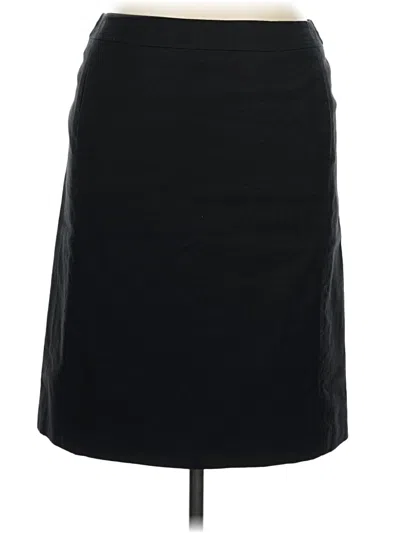 Pre-owned Talbots Casual Skirt In Black