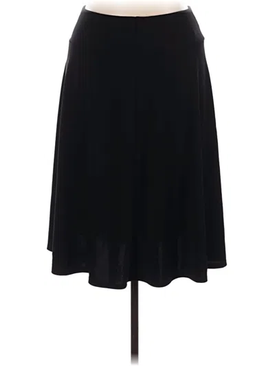 Pre-owned Talbots Casual Skirt In Black