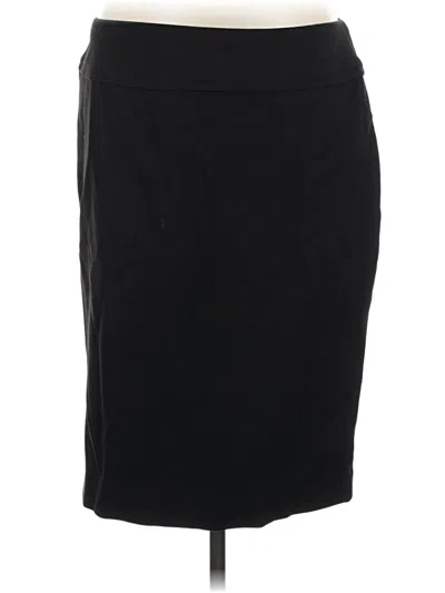 Pre-owned Talbots Casual Skirt In Black
