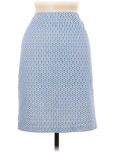 Pre-owned Talbots Casual Skirt In Blue