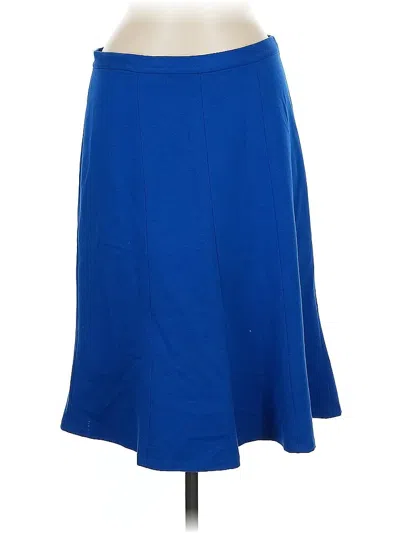 Pre-owned Talbots Casual Skirt In Blue
