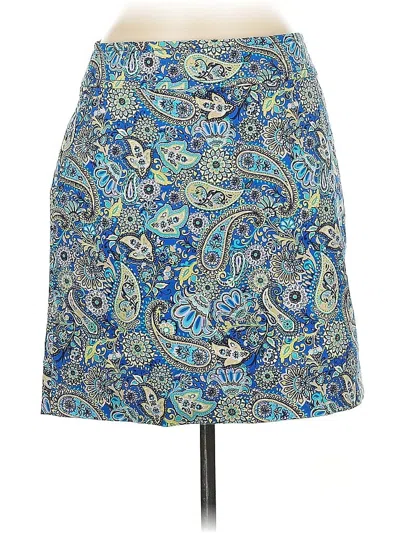 Pre-owned Talbots Casual Skirt In Blue
