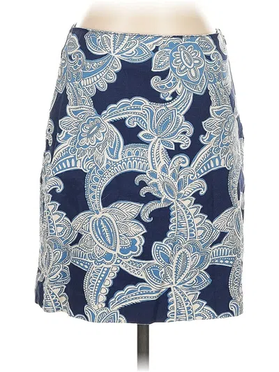 Pre-owned Talbots Casual Skirt In Blue