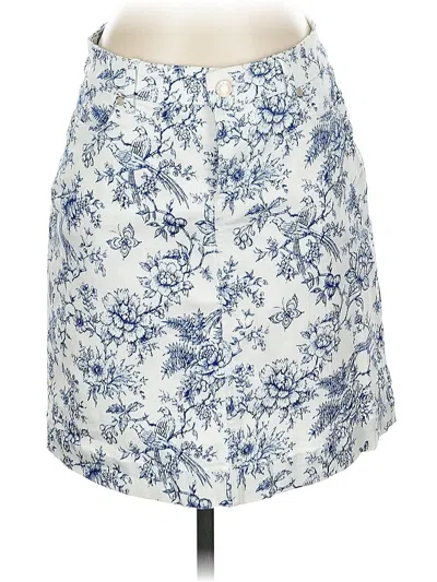 Pre-owned Talbots Casual Skirt In Blue