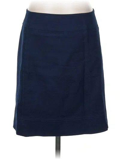 Pre-owned Talbots Casual Skirt In Blue