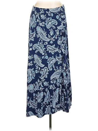 Pre-owned Talbots Casual Skirt In Blue