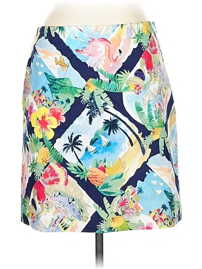 Pre-owned Talbots Casual Skirt In Blue