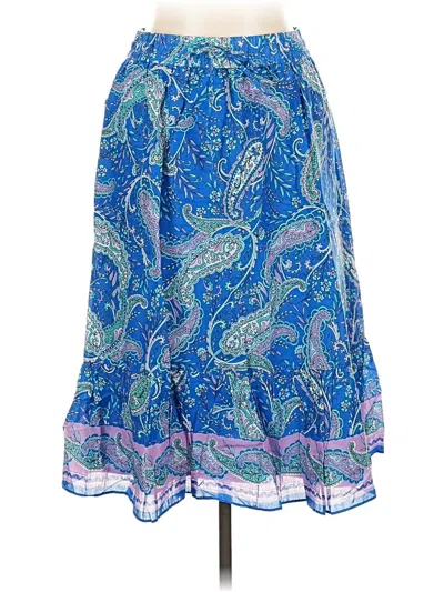 Pre-owned Talbots Casual Skirt In Blue