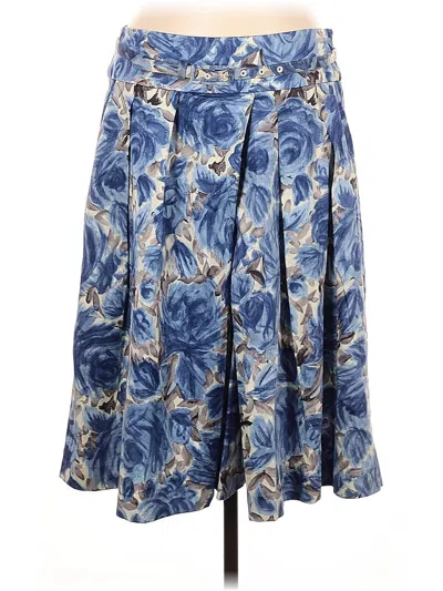 Pre-owned Talbots Casual Skirt In Blue