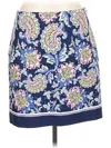 Talbots Casual Skirt In Blue