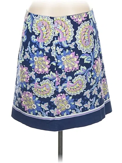 Pre-owned Talbots Casual Skirt In Blue