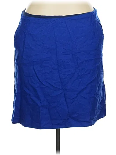 Pre-owned Talbots Casual Skirt In Blue