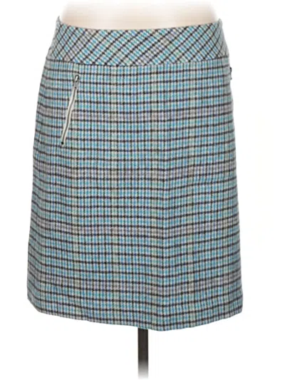 Pre-owned Talbots Casual Skirt In Blue