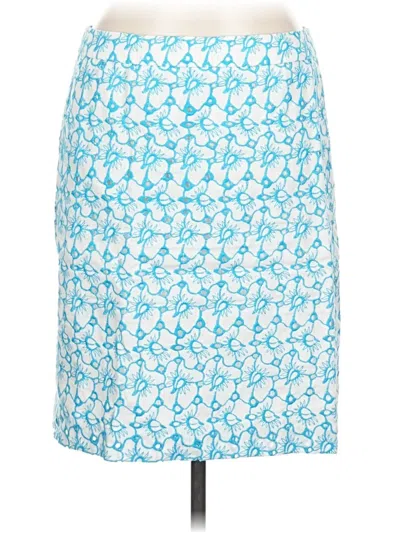 Pre-owned Talbots Casual Skirt In Blue