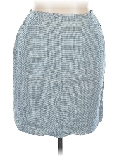 Pre-owned Talbots Casual Skirt In Blue