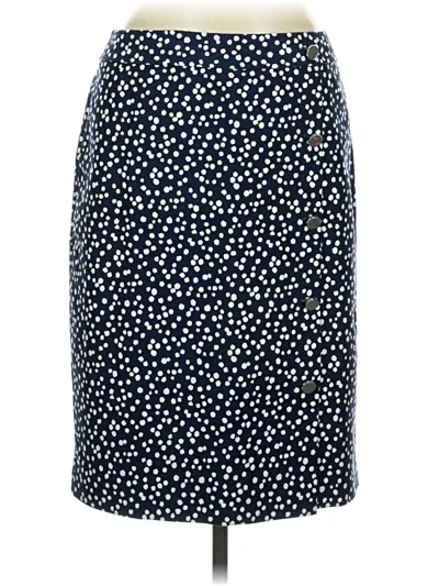 Talbots Casual Skirt In Blue