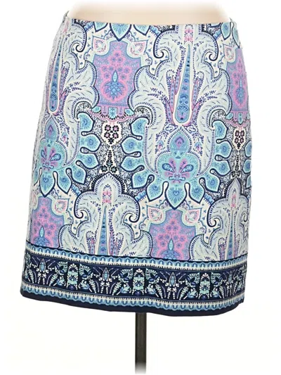 Pre-owned Talbots Casual Skirt In Blue