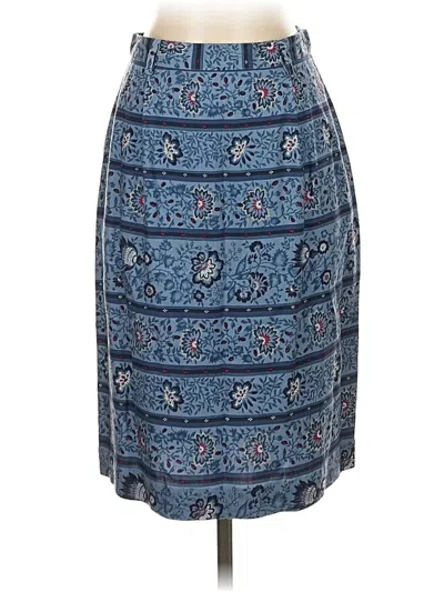 Pre-owned Talbots Casual Skirt In Blue