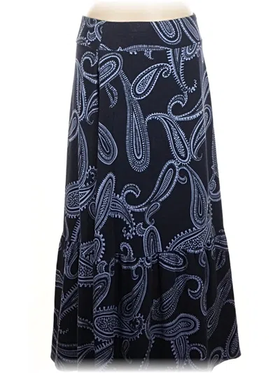 Pre-owned Talbots Casual Skirt In Blue
