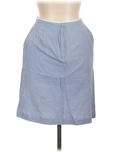 Pre-owned Talbots Casual Skirt In Blue