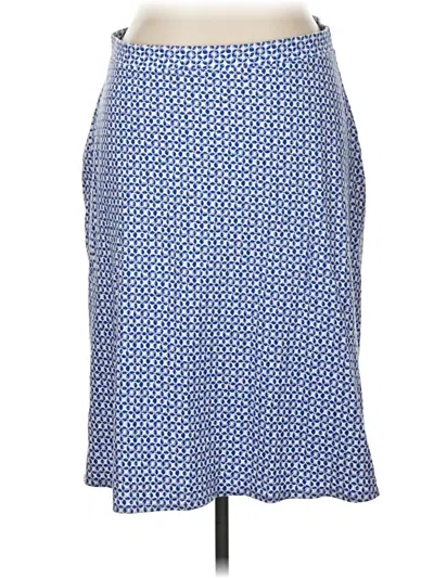 Pre-owned Talbots Casual Skirt In Blue