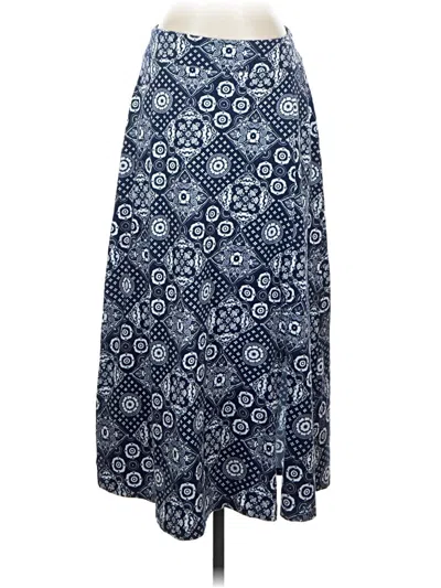 Pre-owned Talbots Casual Skirt In Blue