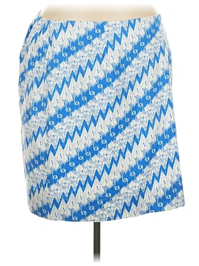 Pre-owned Talbots Casual Skirt In Blue