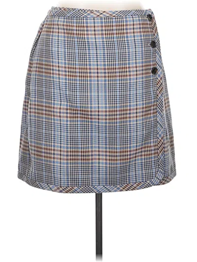 Talbots Casual Skirt In Blue