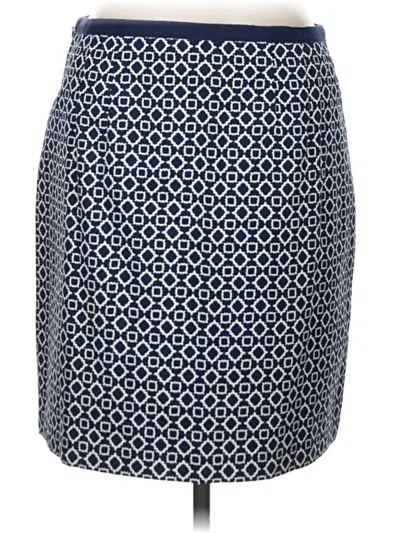 Pre-owned Talbots Casual Skirt In Blue