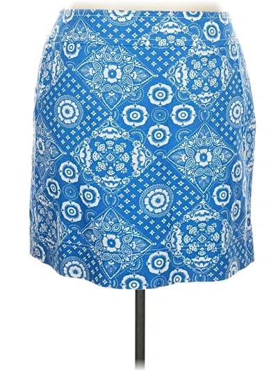 Pre-owned Talbots Casual Skirt In Blue