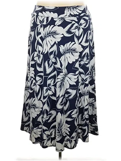 Pre-owned Talbots Casual Skirt In Blue