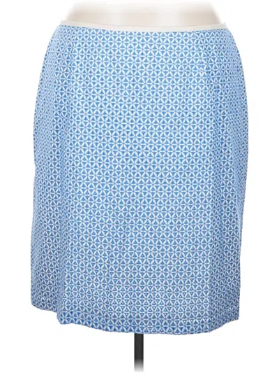 Pre-owned Talbots Casual Skirt In Blue