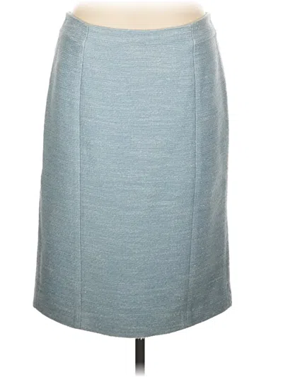 Pre-owned Talbots Casual Skirt In Blue