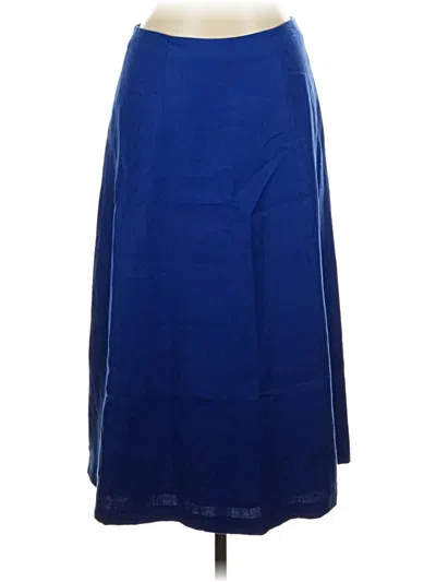 Pre-owned Talbots Casual Skirt In Blue
