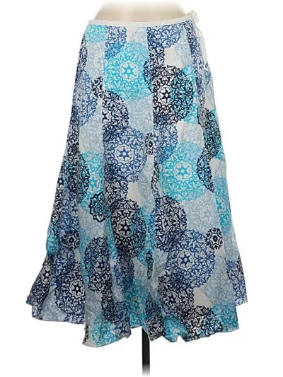 Pre-owned Talbots Casual Skirt In Blue