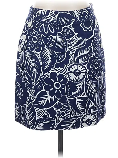 Talbots Casual Skirt In Blue