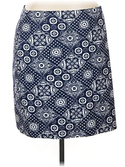 Pre-owned Talbots Casual Skirt In Blue