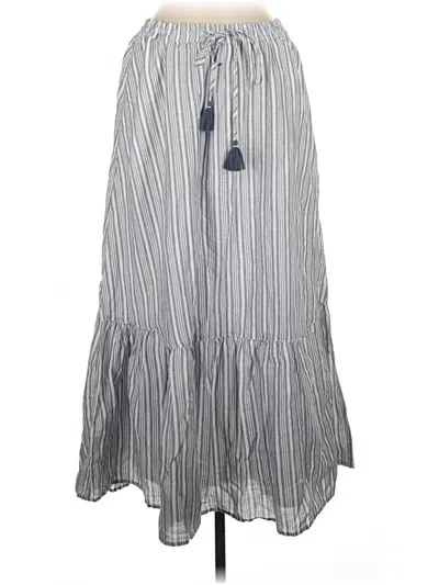 Talbots Casual Skirt In Blue