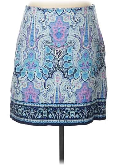 Pre-owned Talbots Casual Skirt In Blue