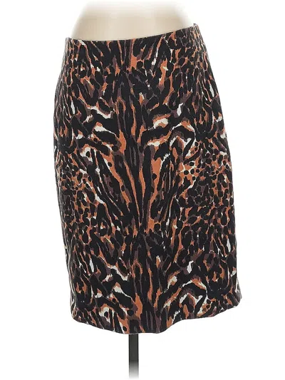 Pre-owned Talbots Casual Skirt In Brown