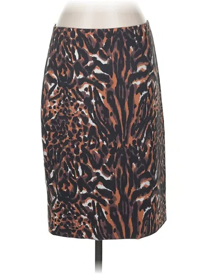 Pre-owned Talbots Casual Skirt In Brown