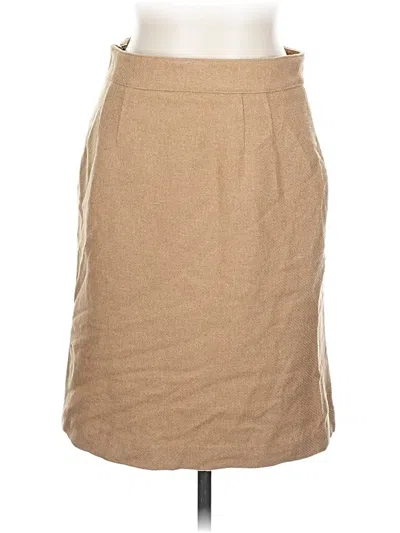 Pre-owned Talbots Casual Skirt In Brown