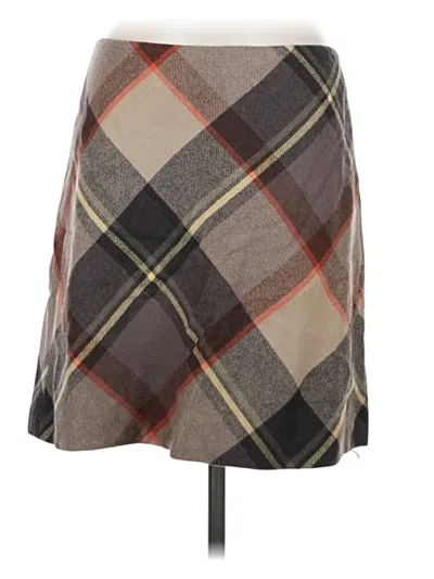 Pre-owned Talbots Casual Skirt In Brown