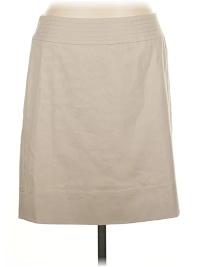 Talbots Casual Skirt In Brown