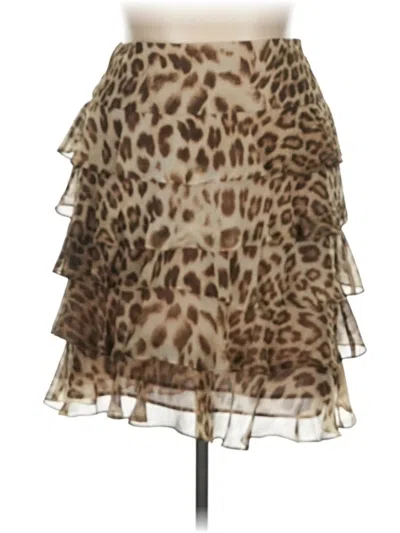 Pre-owned Talbots Casual Skirt In Brown