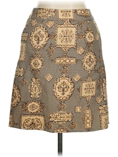 Pre-owned Talbots Casual Skirt In Brown