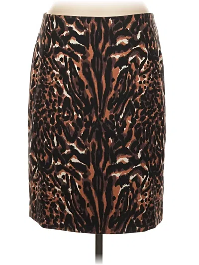 Pre-owned Talbots Casual Skirt In Brown